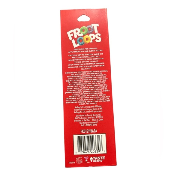 Froot Loops Cereal Flavored Lip Oil - Picture 3 of 3